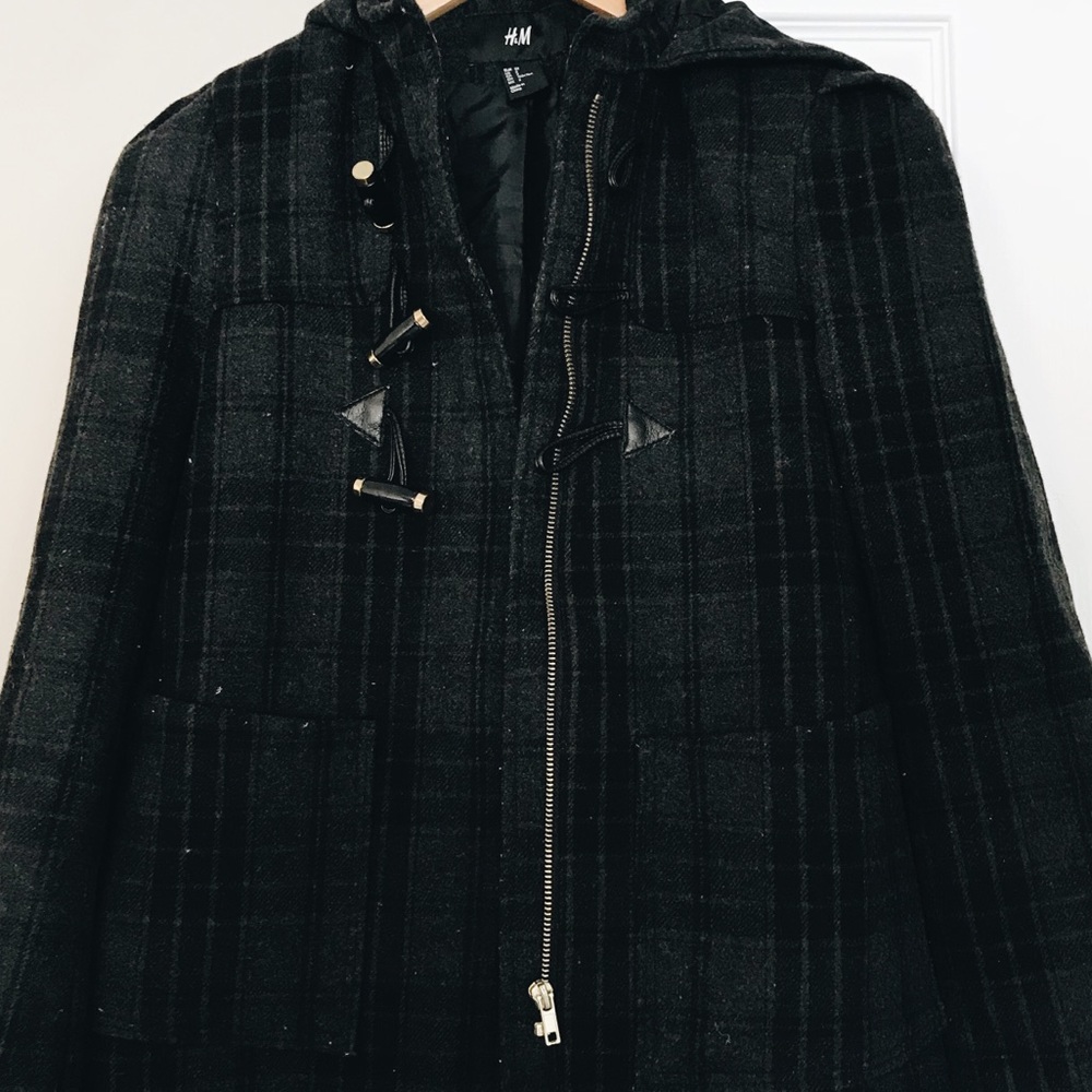 Black pea coat!